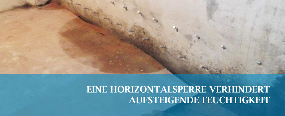 Kapillarfeuchte im Mauerwerk